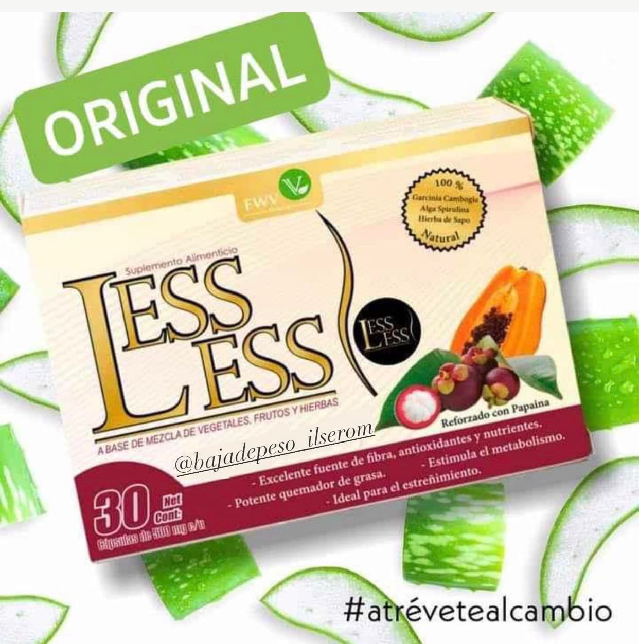 🍀 LESS LESS CÁPSULAS, con... - LessLess DistribuidorTixtla IR | Facebook