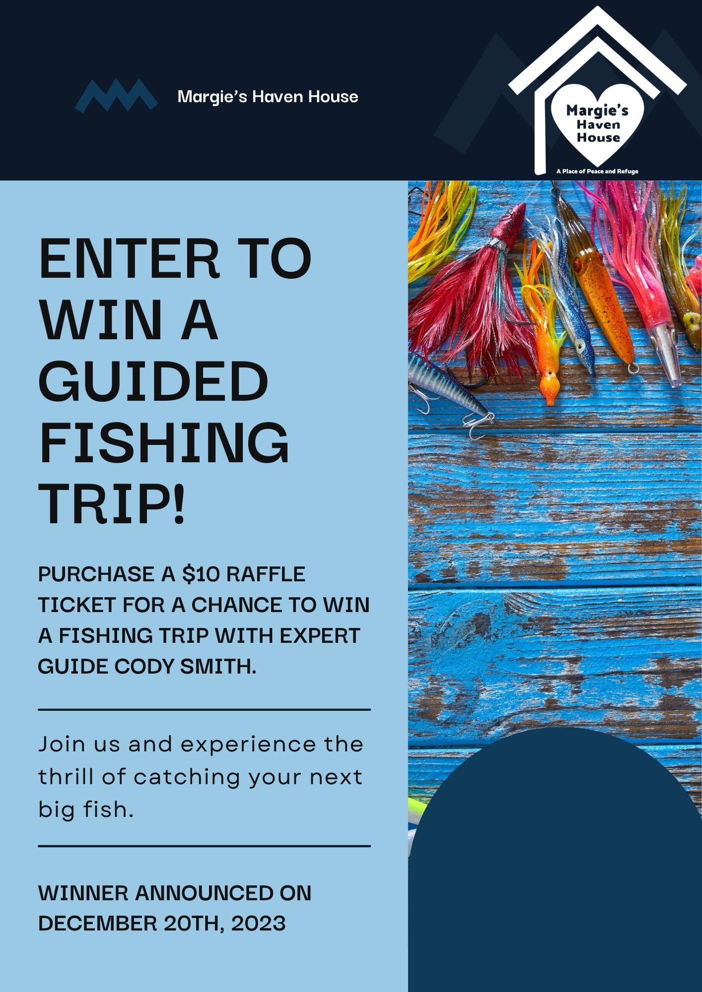 🎣 FISHING TRIP RAFFLE ALERT!... - Margie's Haven House, Inc.
