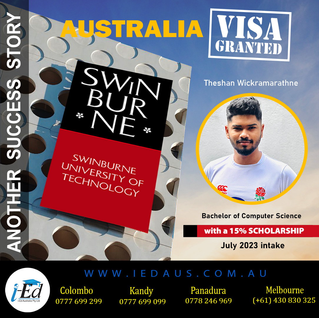 IEd Australia - Congratulations to Mr Theshan...