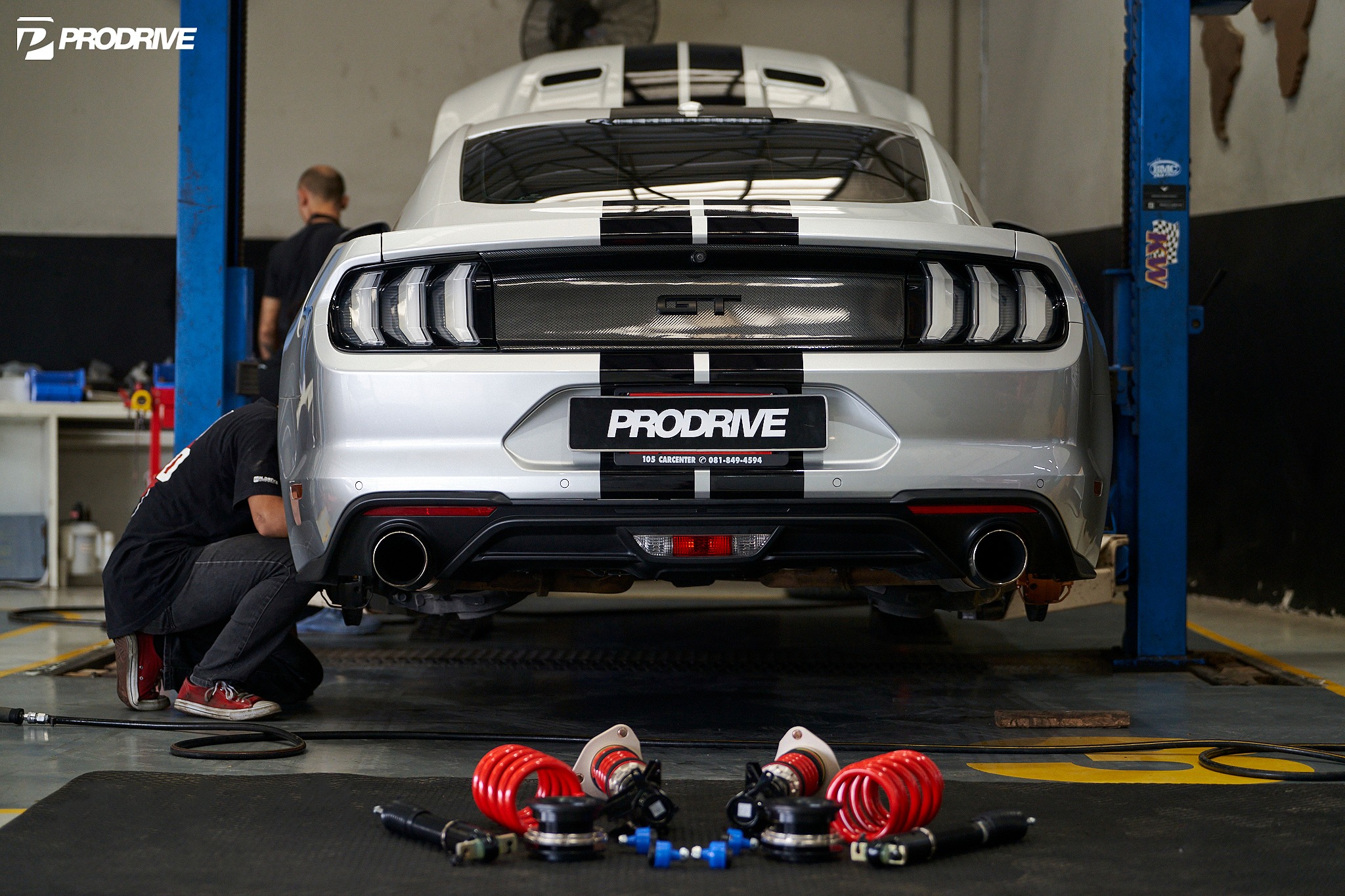 Prodrive - เตรียมติดตั้งโช้ค H-Drive ใน Ford Mustang GT...