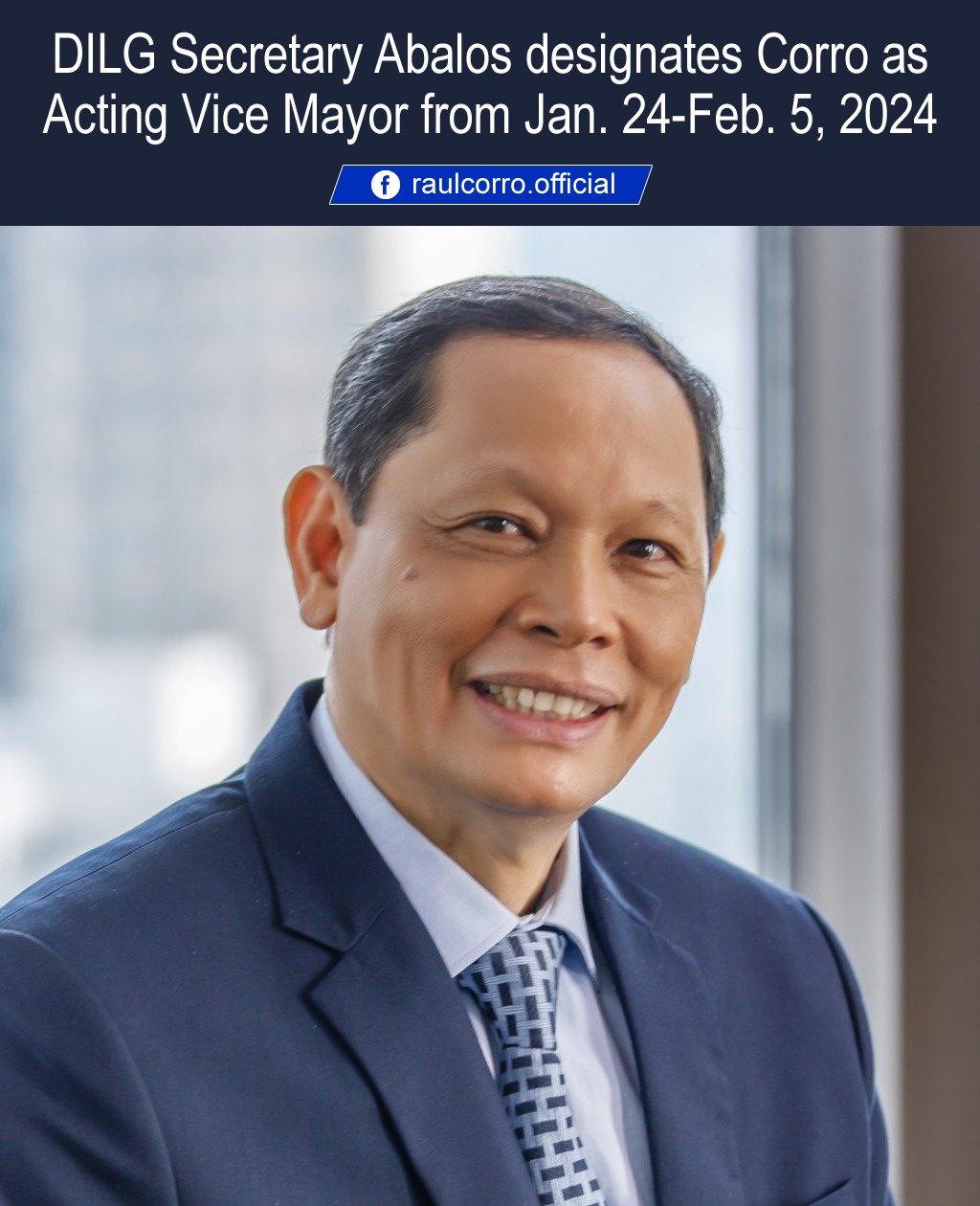 DILG Secretary Benjamin Abalos,... - Atty. Raul R. Corro, DPA | Facebook