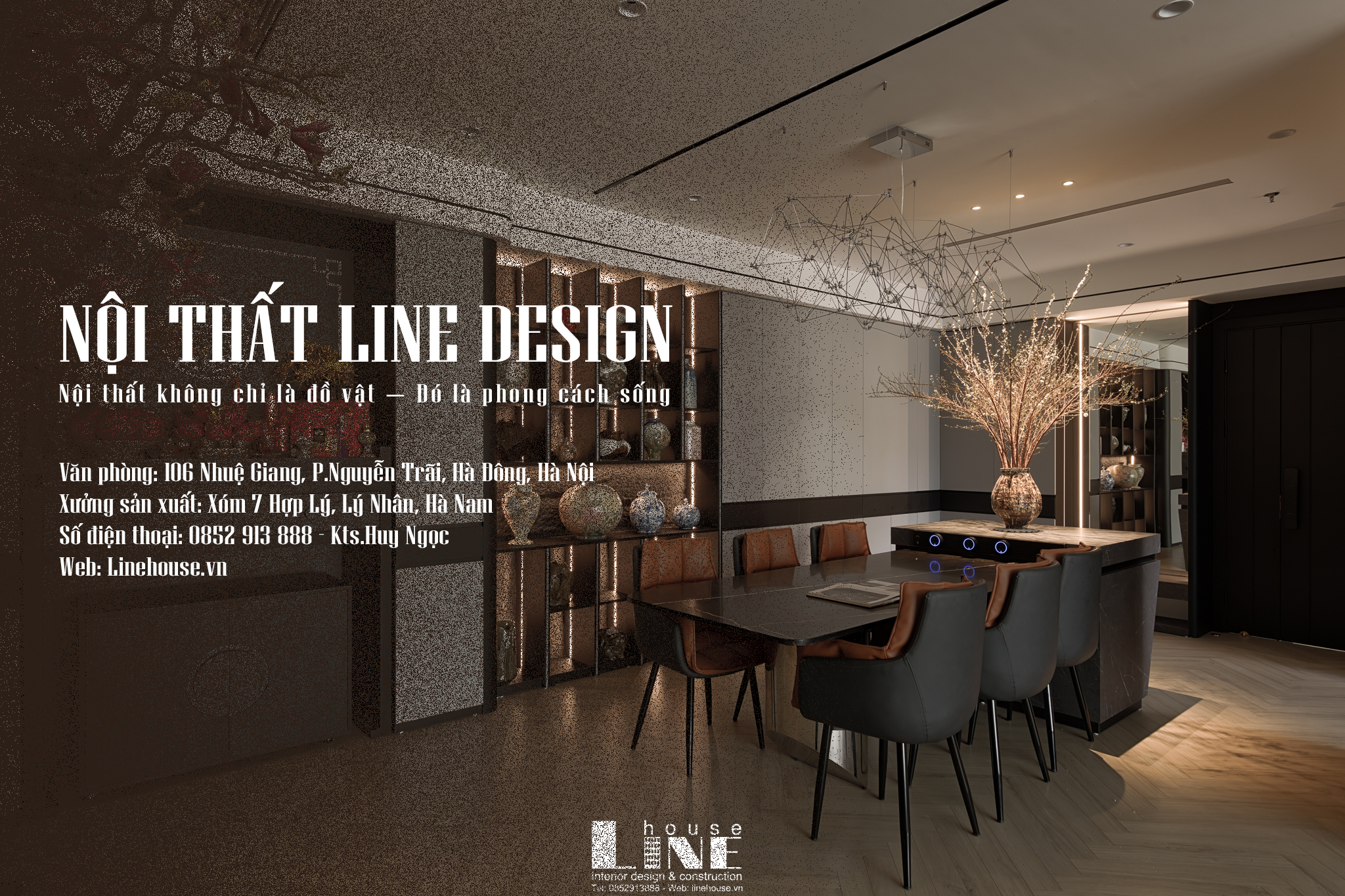 Kiến Trúc Nội Thất Line House | Hanoi