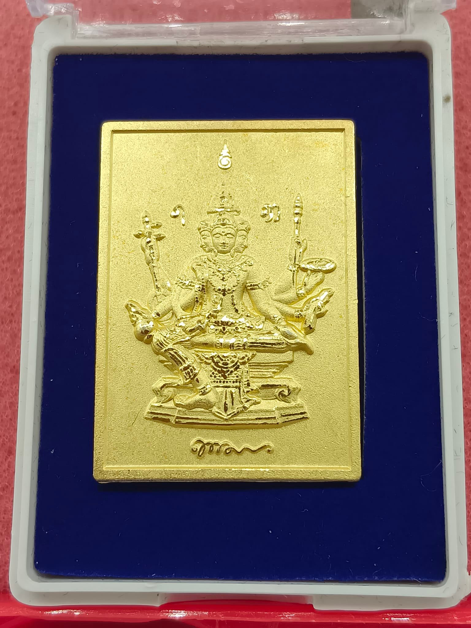 吉兰丹坐佛Phor Than Thit 80岁Number 99 号限量版🐘牙, 有一張证书4