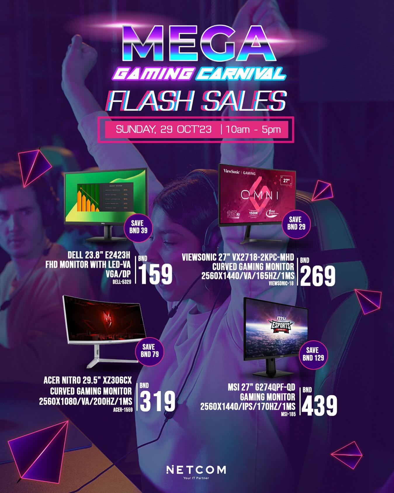 🎮🔥 Level up your gaming experience... - Netcom Computer House