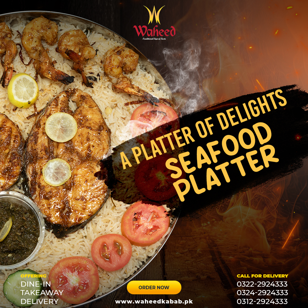 Waheed Foods - Our Seafood Platter is a seafood lover's... | Facebook