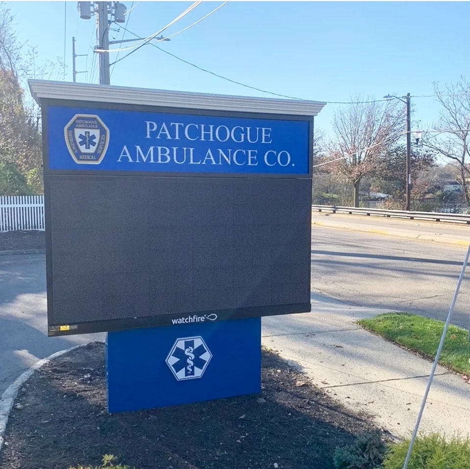 J Signs - 🔥 6mm WatchFire Digital message center installed with LED ...