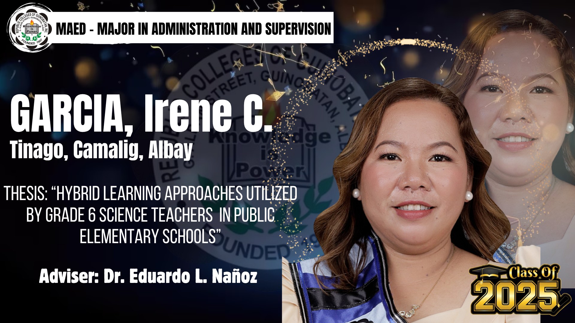 Republic... - Republic Colleges of Guinobatan, Inc. -RCGI