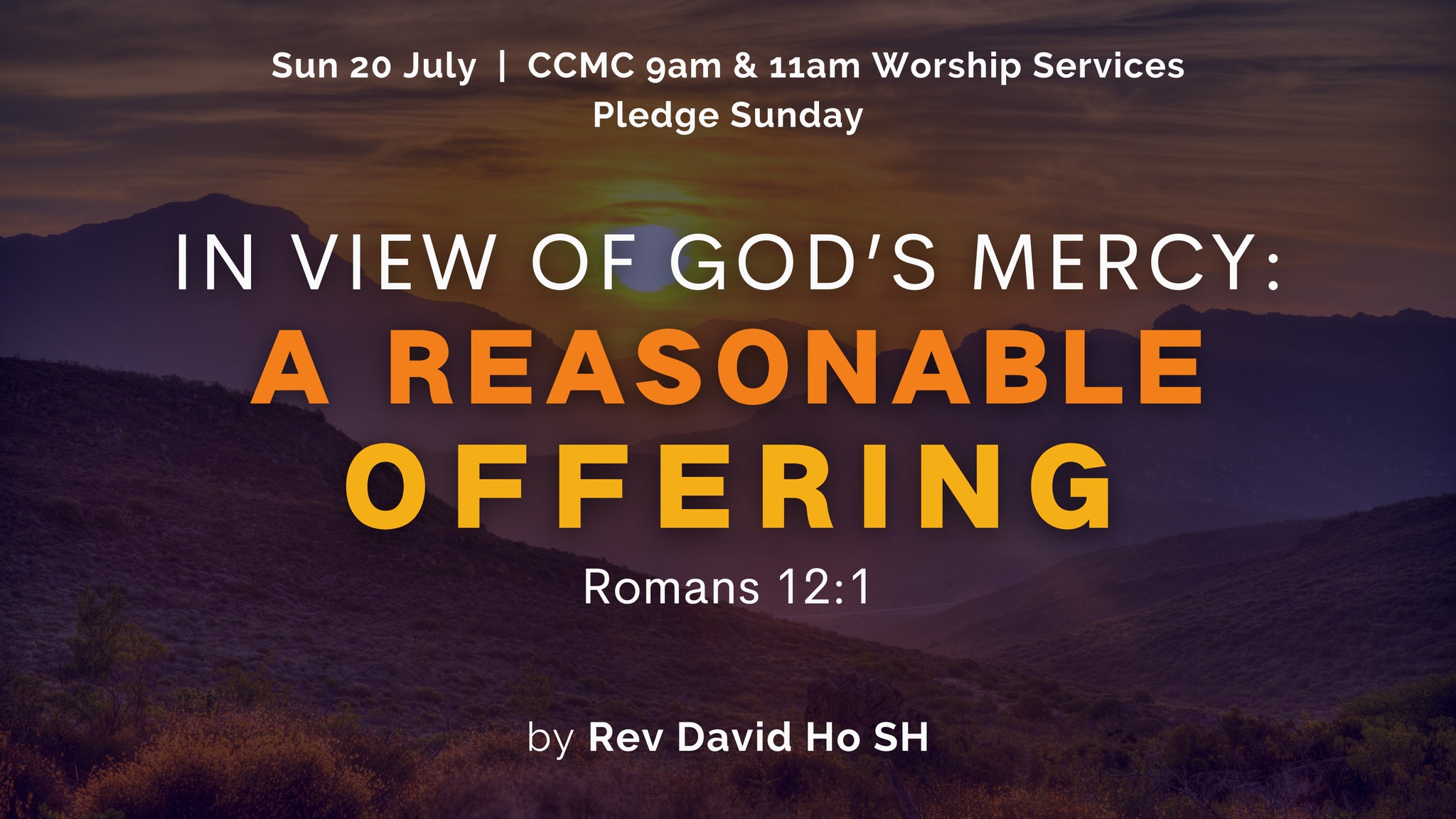 Covenant Community Methodist Church - CCMC | Singapore Singapore