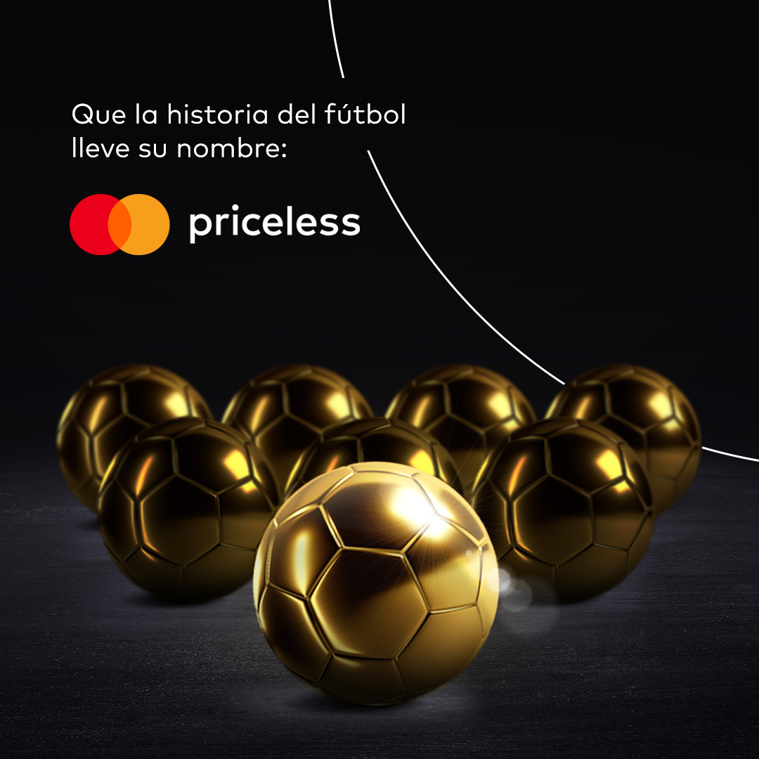 Mastercard - Leo Messi, 8 Balones de Oro. Felicidades Leo por seguir ...