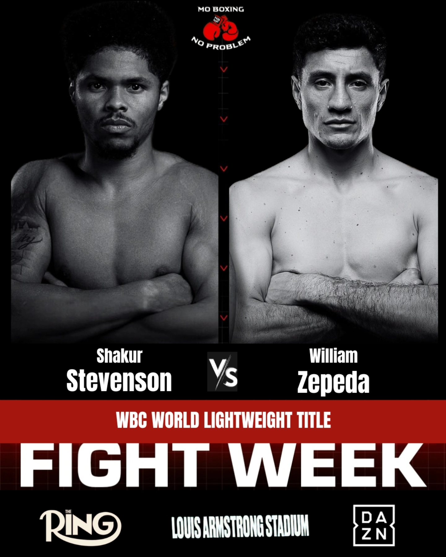 William Zepeda sends a fiery message to Shakur Stevenson 😳 Ring