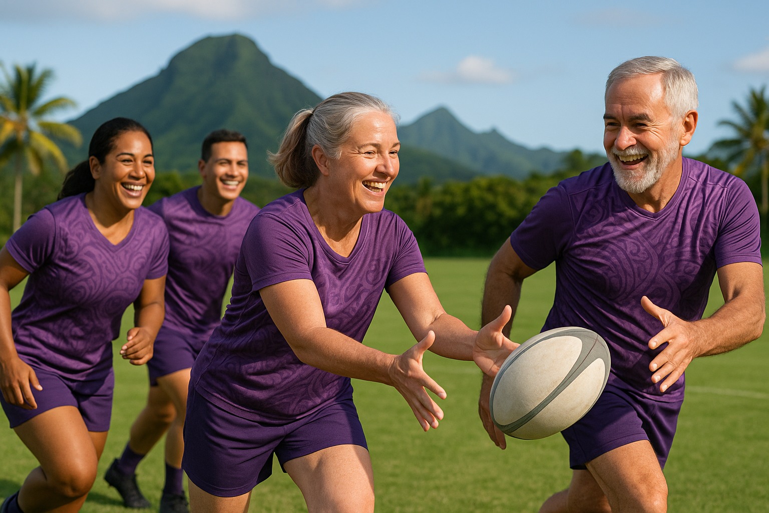 PAEA - 🏉 RUGBY SANS CONTACT SÉNIORS 🏝️ Respect, Bonne Humeur, et Action ...