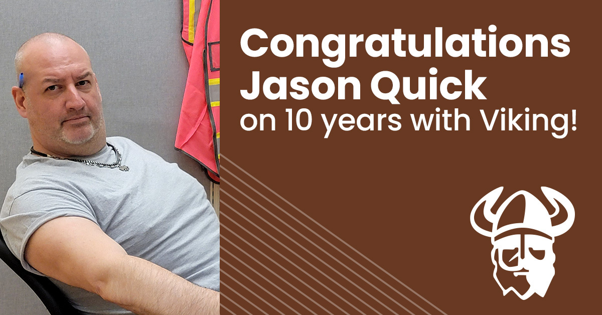 Today we're recognizing Jason Quick,... - Viking Packaging | Facebook