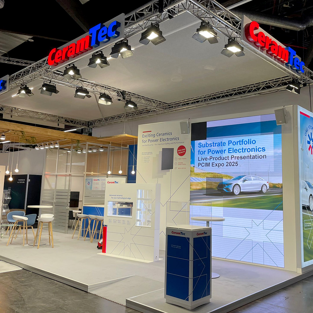 Fruhen - Für unseren Kunden CeramTec sind wir auf der PCIM Expo 2025 in ...