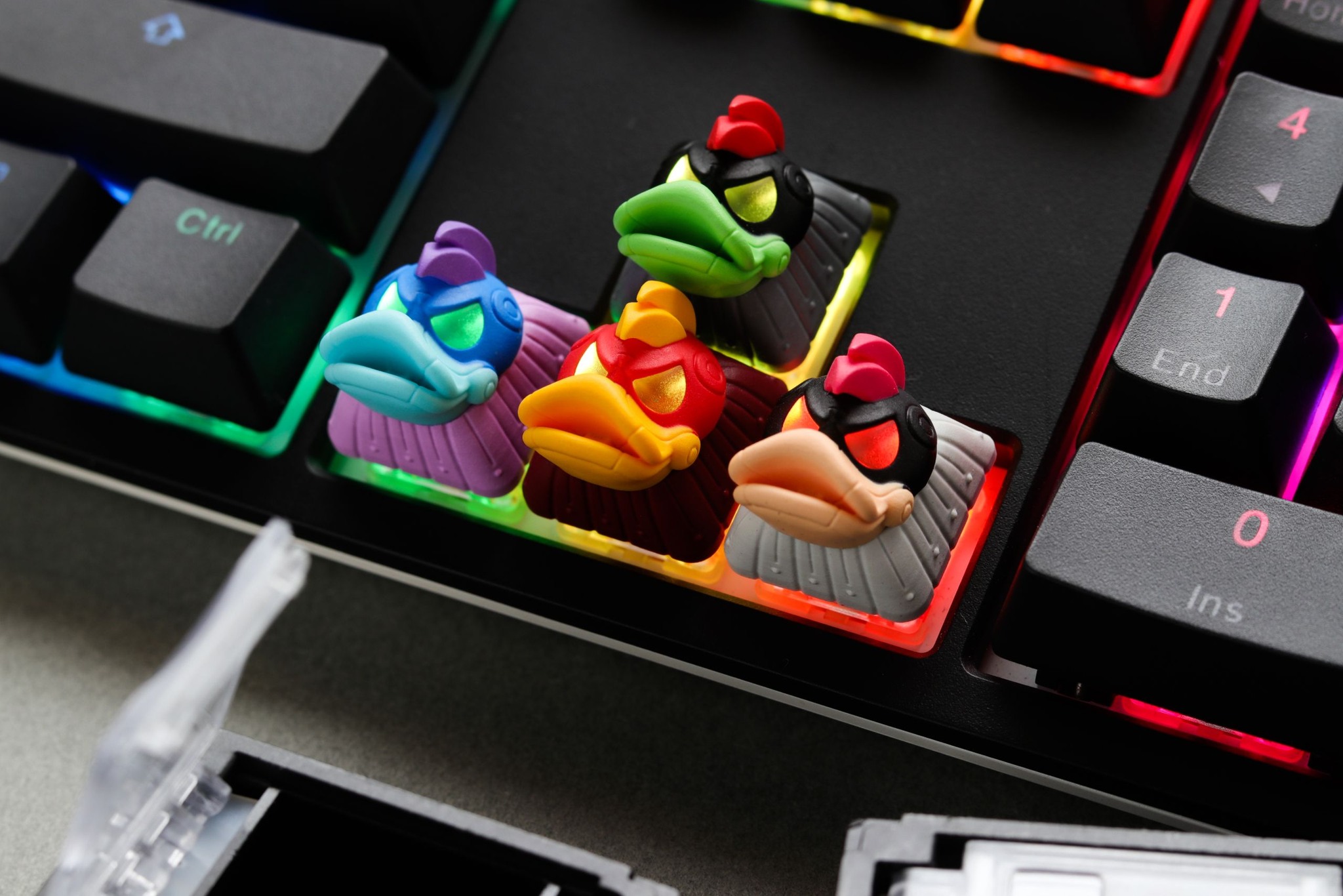 ask - Hot Keys Project X Ducky League Artisan Keycaps...