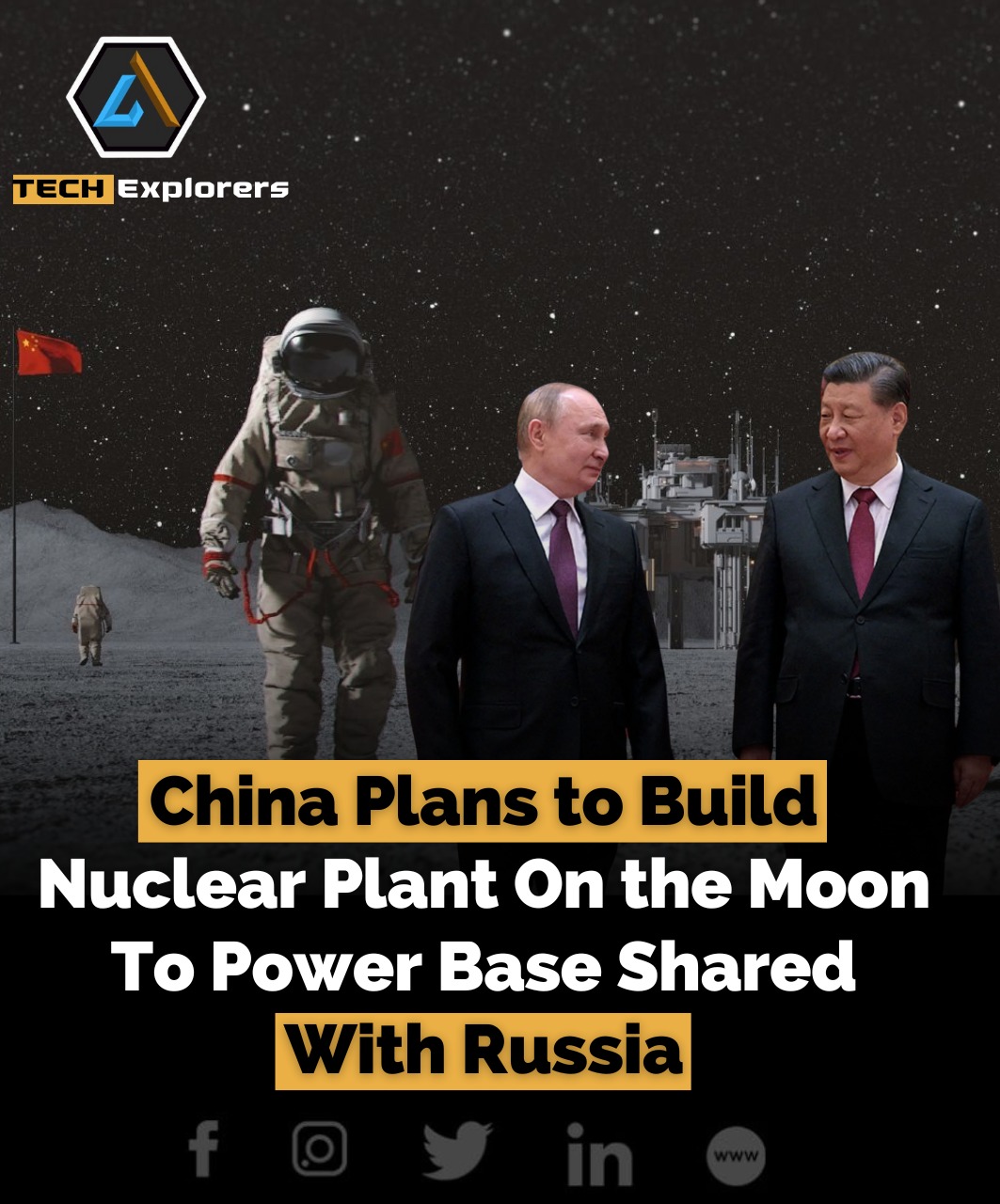 The MES - China is planning to build a nuclear power plant on the Moon ...