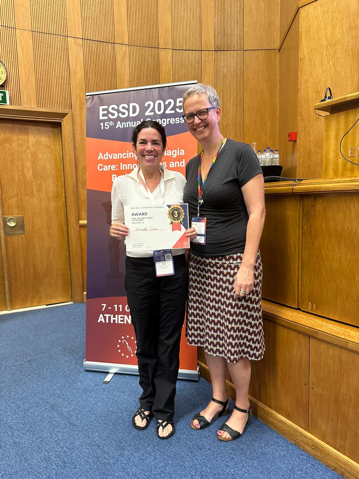European - 🎉 Congratulations to Prof Michelle Ciucci for winning 3rd ...