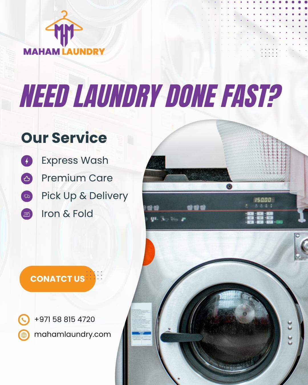 Maham Laundry | Dubai