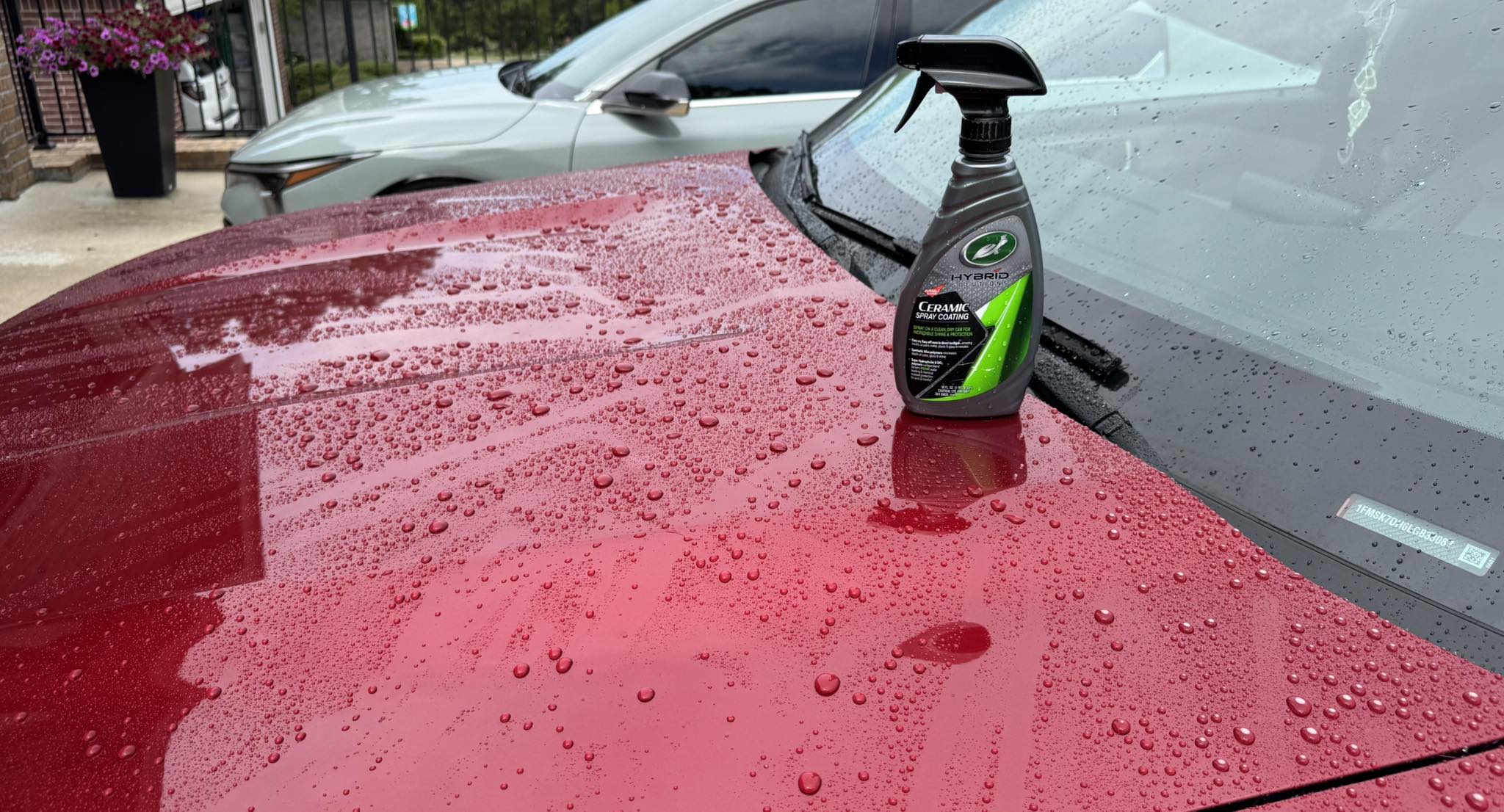 Hybrid Solutions ceramic spray lasts one year