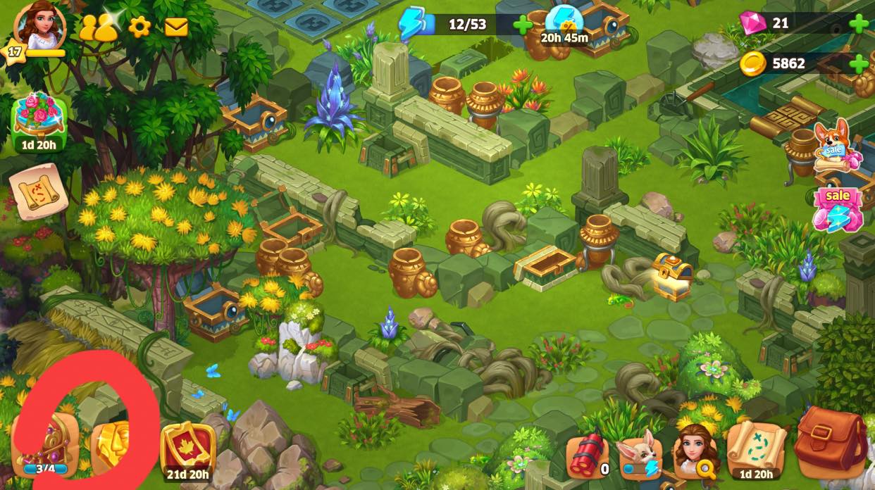 Where is the 4th chest located?