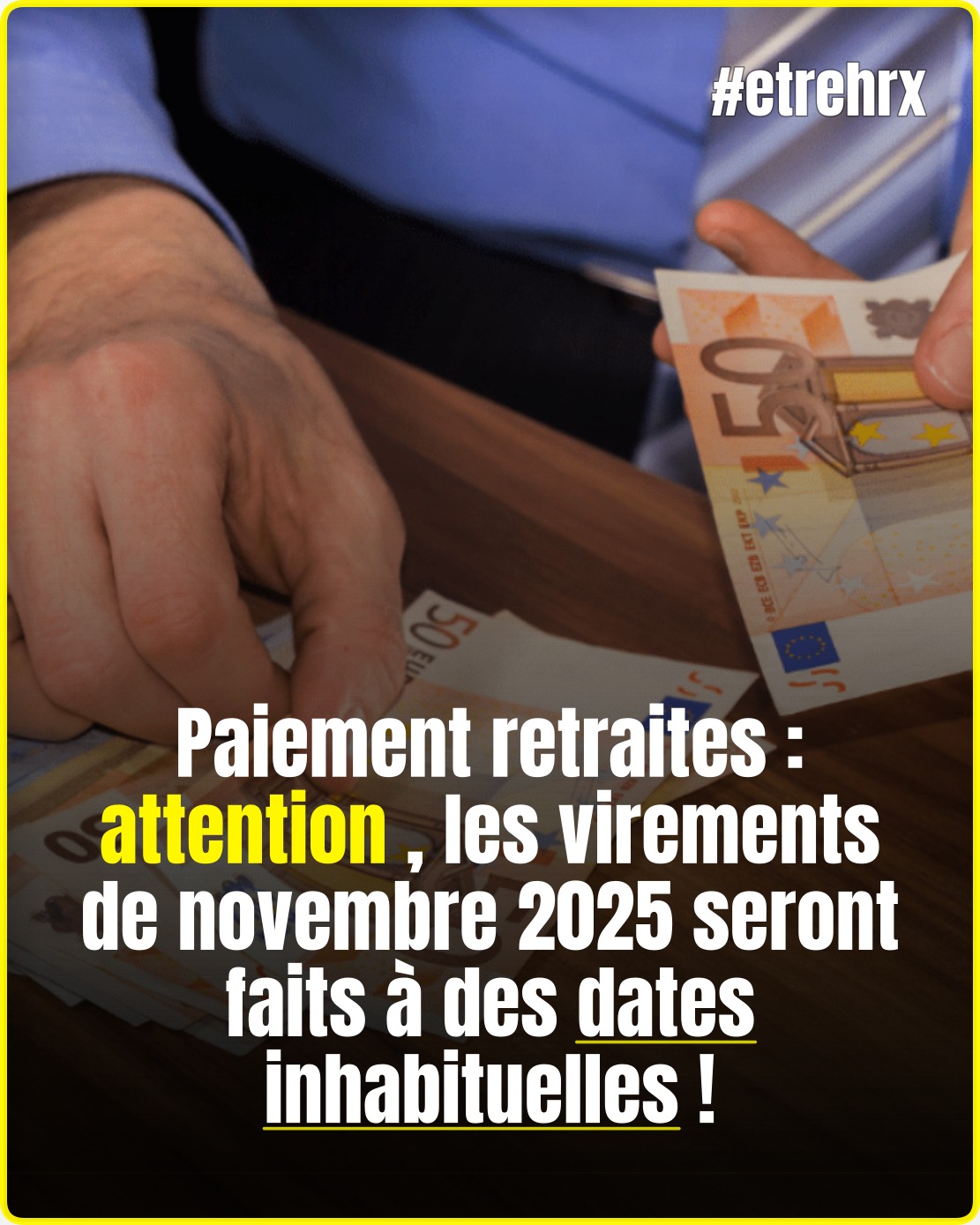 Actu24 - Paiement retraites : attention, les virements de novembre 2025 ...