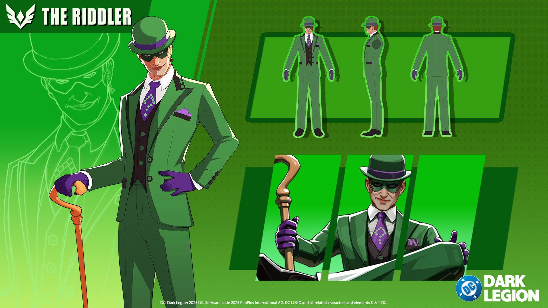 DC: Dark Legion - The Riddler may be an enigma, but our... | Facebook