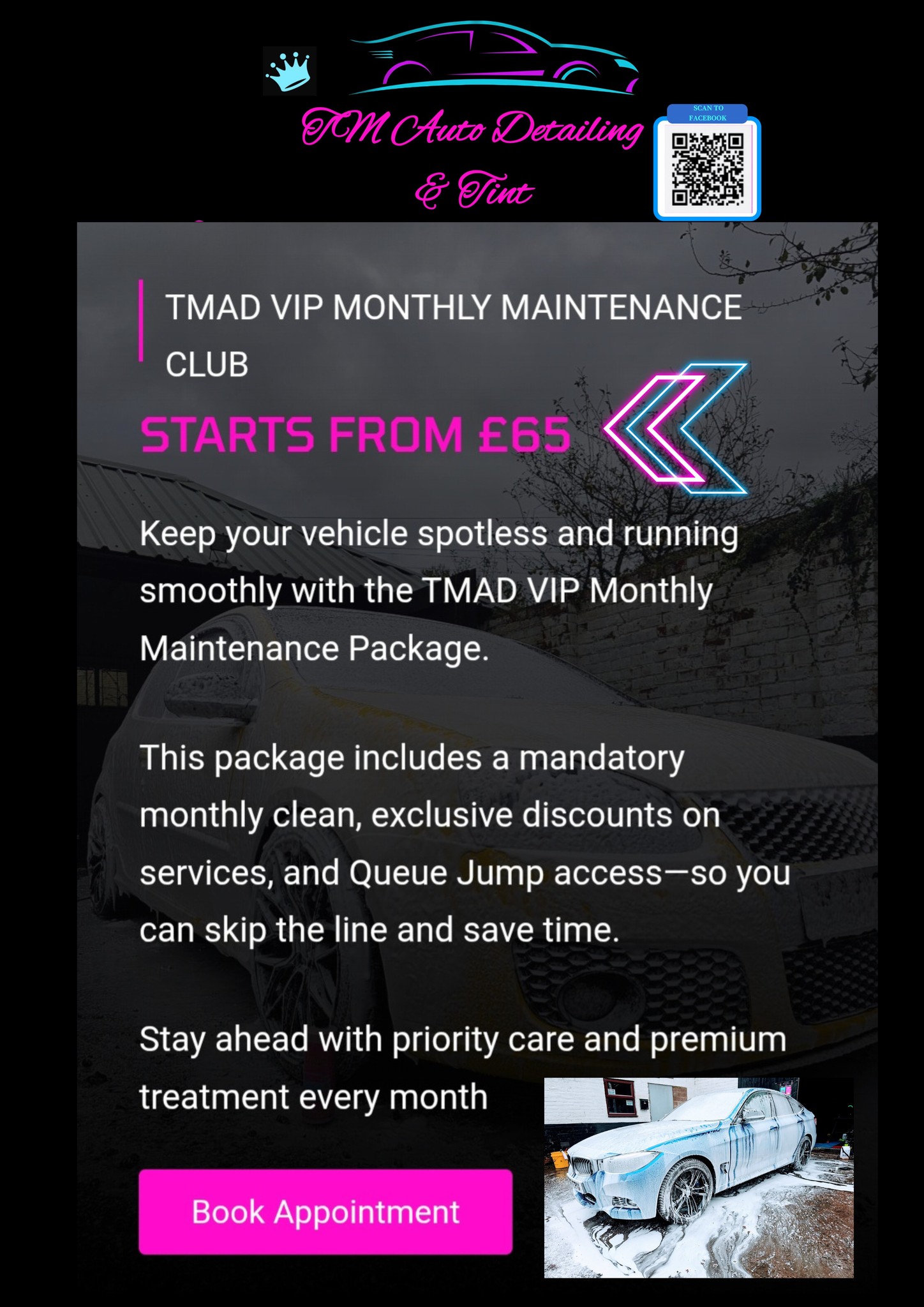 Car Detailing Monthly Package: Ultimate Shine Every Time