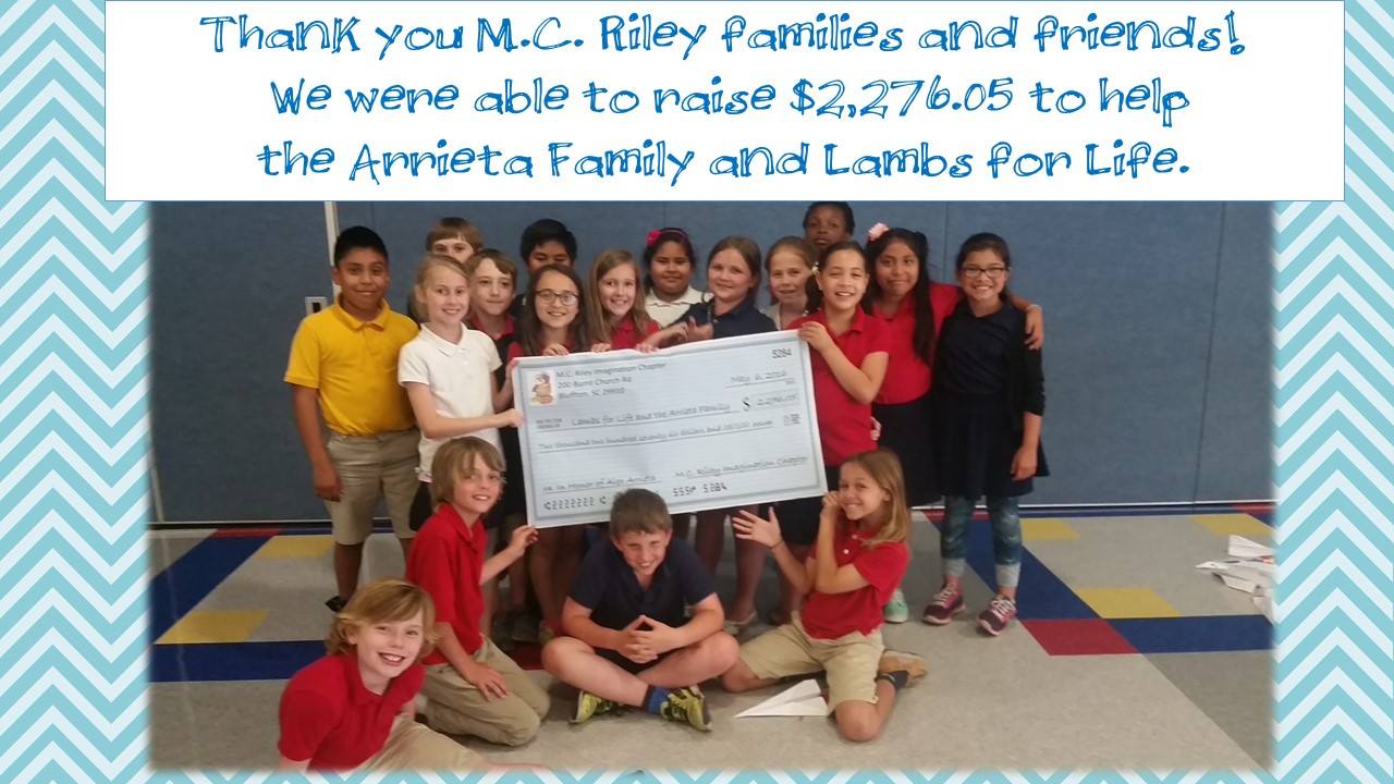 The M.C. Riley... - Michael C. Riley Elementary School & ECC | Facebook