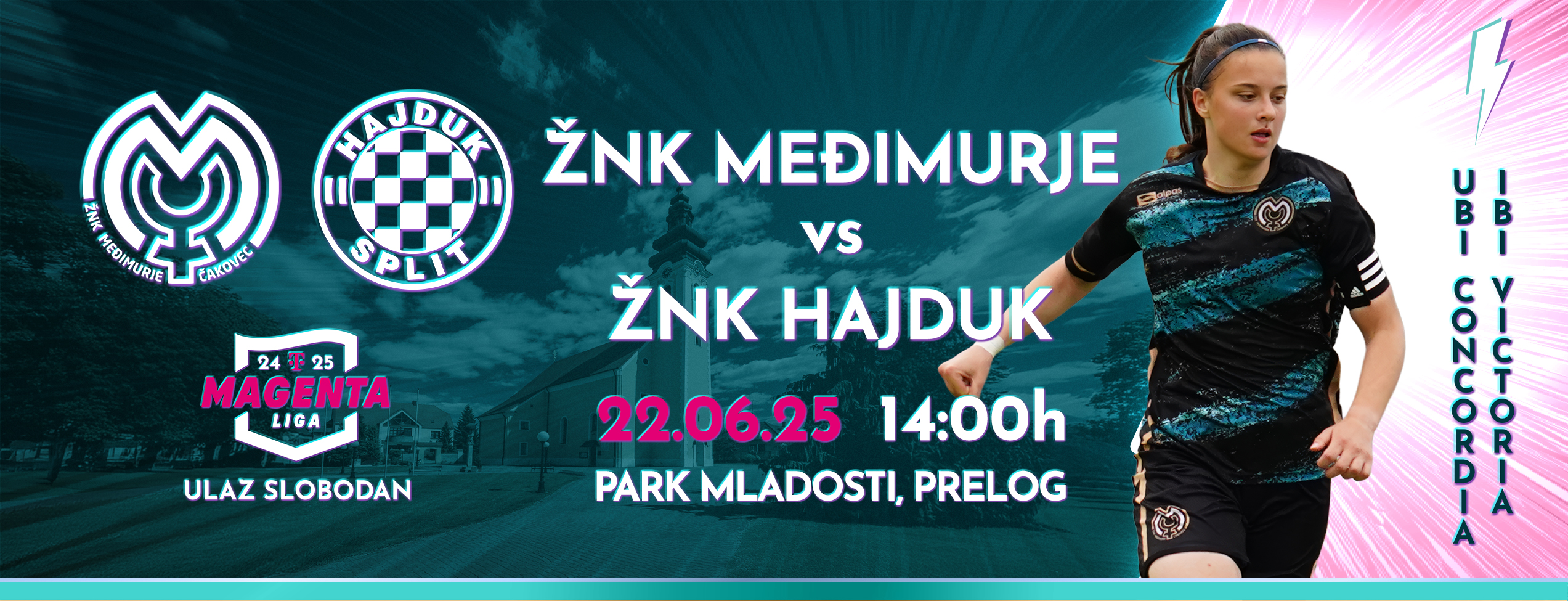 ŽNK - 📅 - Nedjelja, 22. lipnja 🏟️ - Park Mladosti, Prelog 🕢 - 14:00 🎫 ...