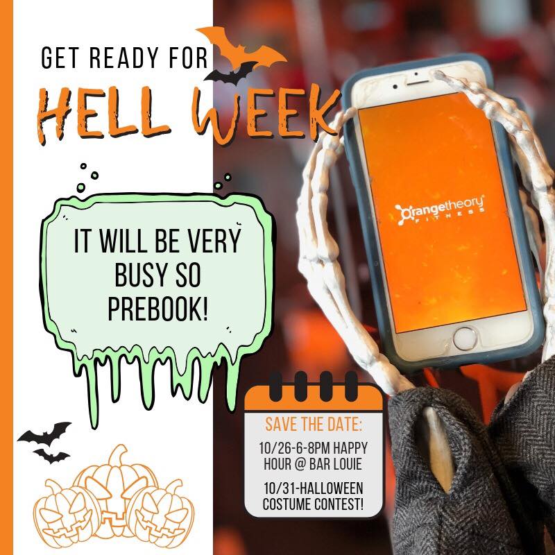 Orangetheory Fitness Denver Tech Center - 🔥💀🎃 HELL WEEK IS COMING! Here ...