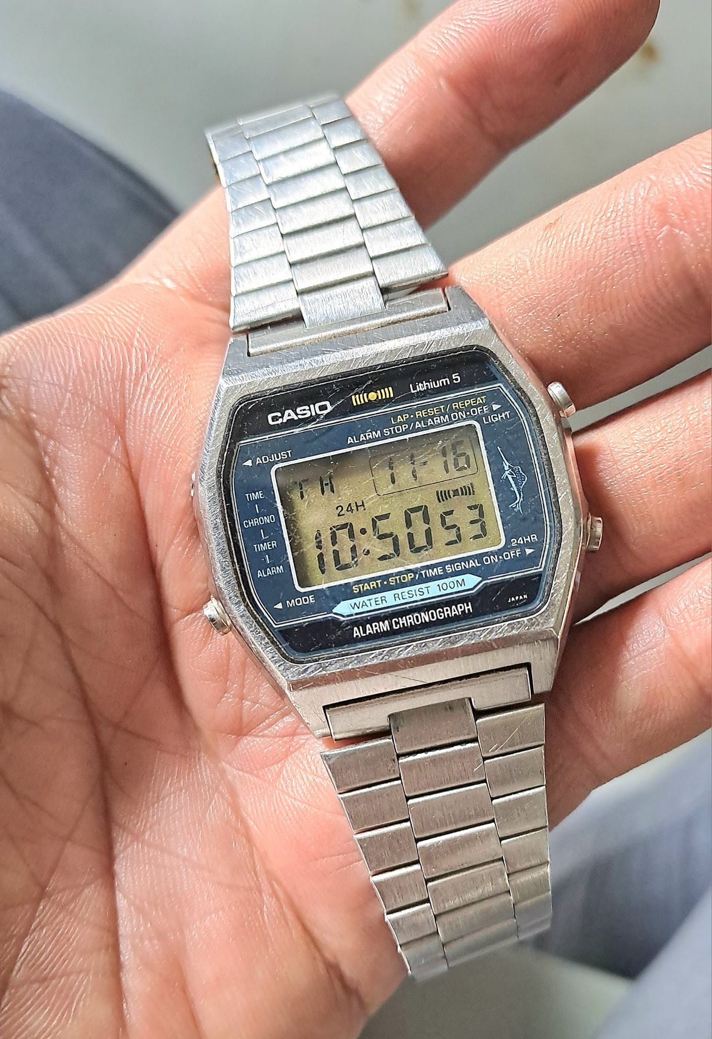 1980 Vintage CASIO H101 (106) MARLIN