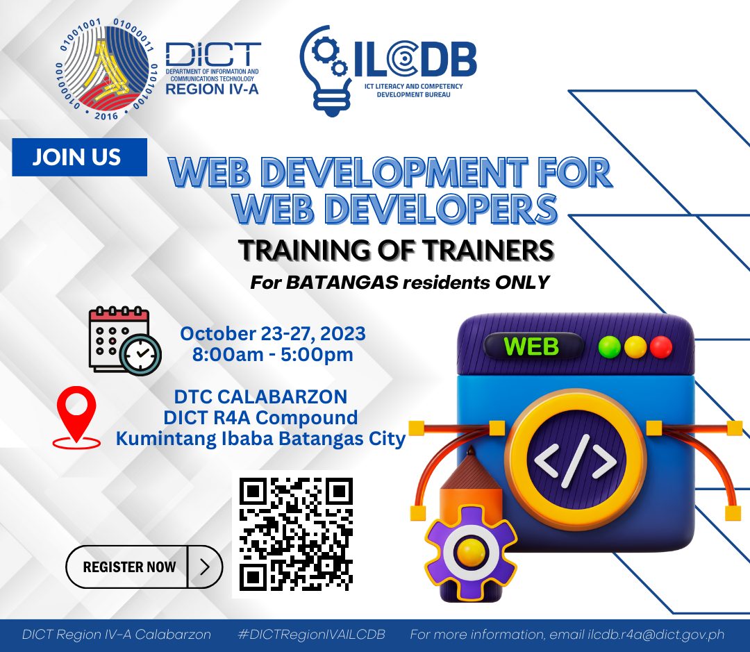 🚀 𝘙𝘦𝘢𝘥𝘺 𝘵𝘰 𝘴𝘩𝘢𝘱𝘦 𝘵𝘩𝘦 𝘧𝘶𝘵𝘶𝘳𝘦... - DICT Region IVA - Calabarzon
