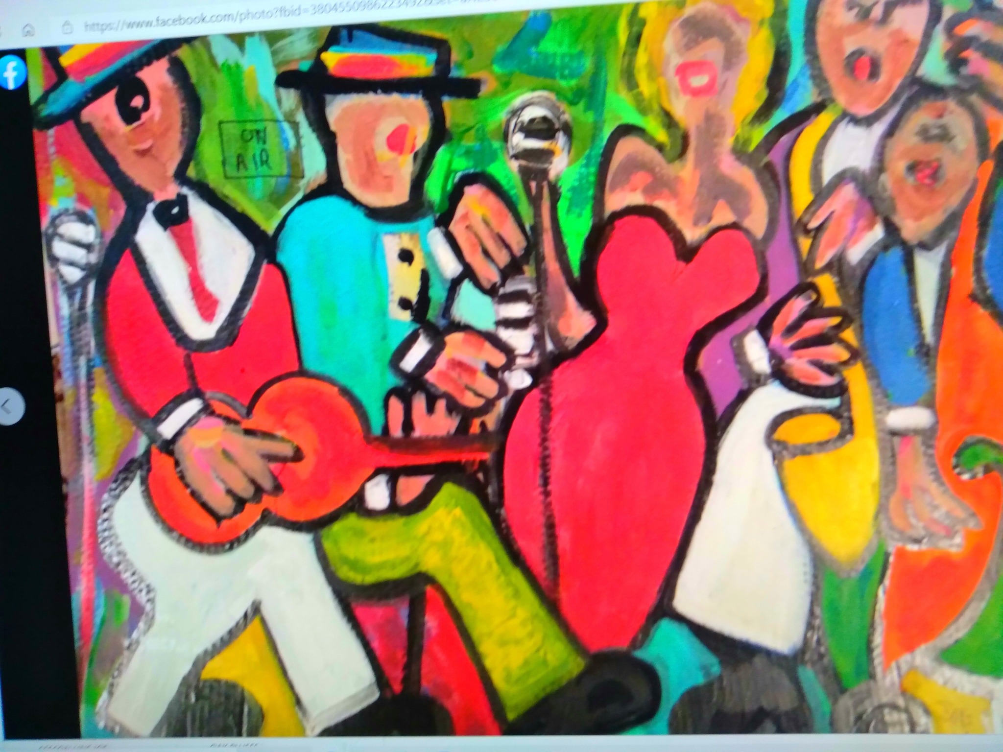 Abstract art of joe ruffin