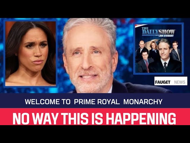 Uswatun - REJECTED! Jon Stewart REJECTS Meghan Markle’s Request to ...
