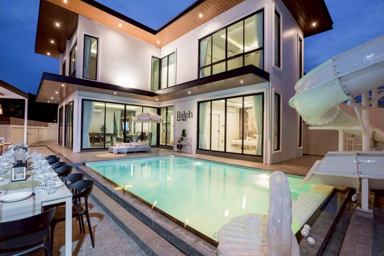 🌵🎯 Ralph pool villa (ราล์ฟ) บ้านพักสุดหรู พูลวิลล่าสร้างใหม่พื้นที่เยอะ ...