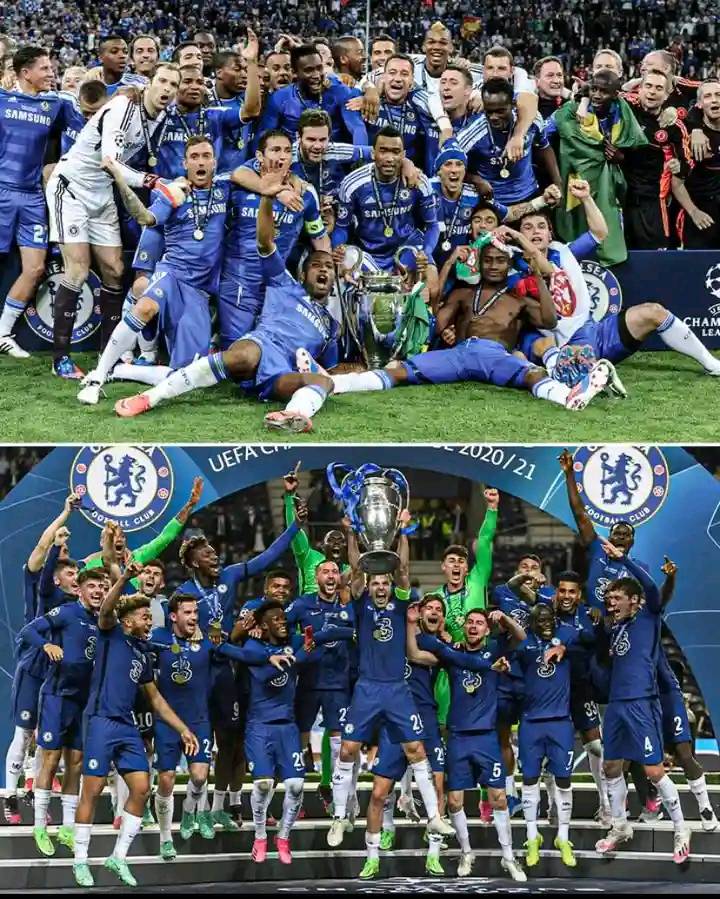 Chelsea's UEFA Champions League wins