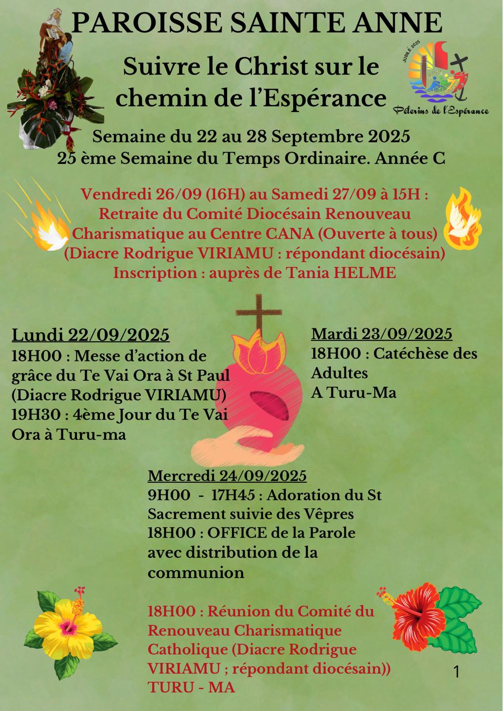 🍃Paroisse Sainte Anne 🌺.... - Paroisse Sainte Anne - Papenoo | Facebook
