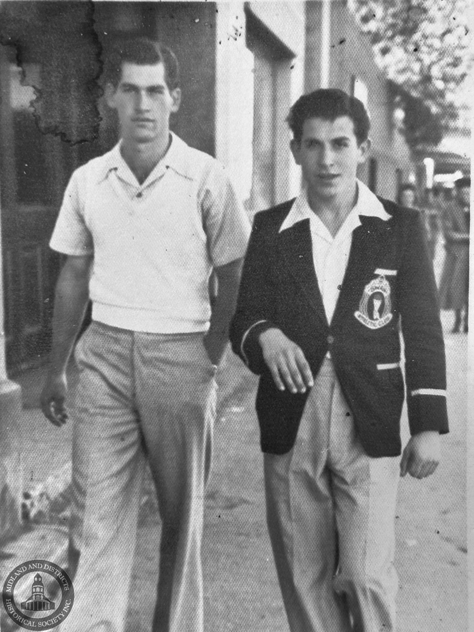 Midland - Joe ‘Doc’ Rakich and Joe Rakich wearing a Swan Athletic ...