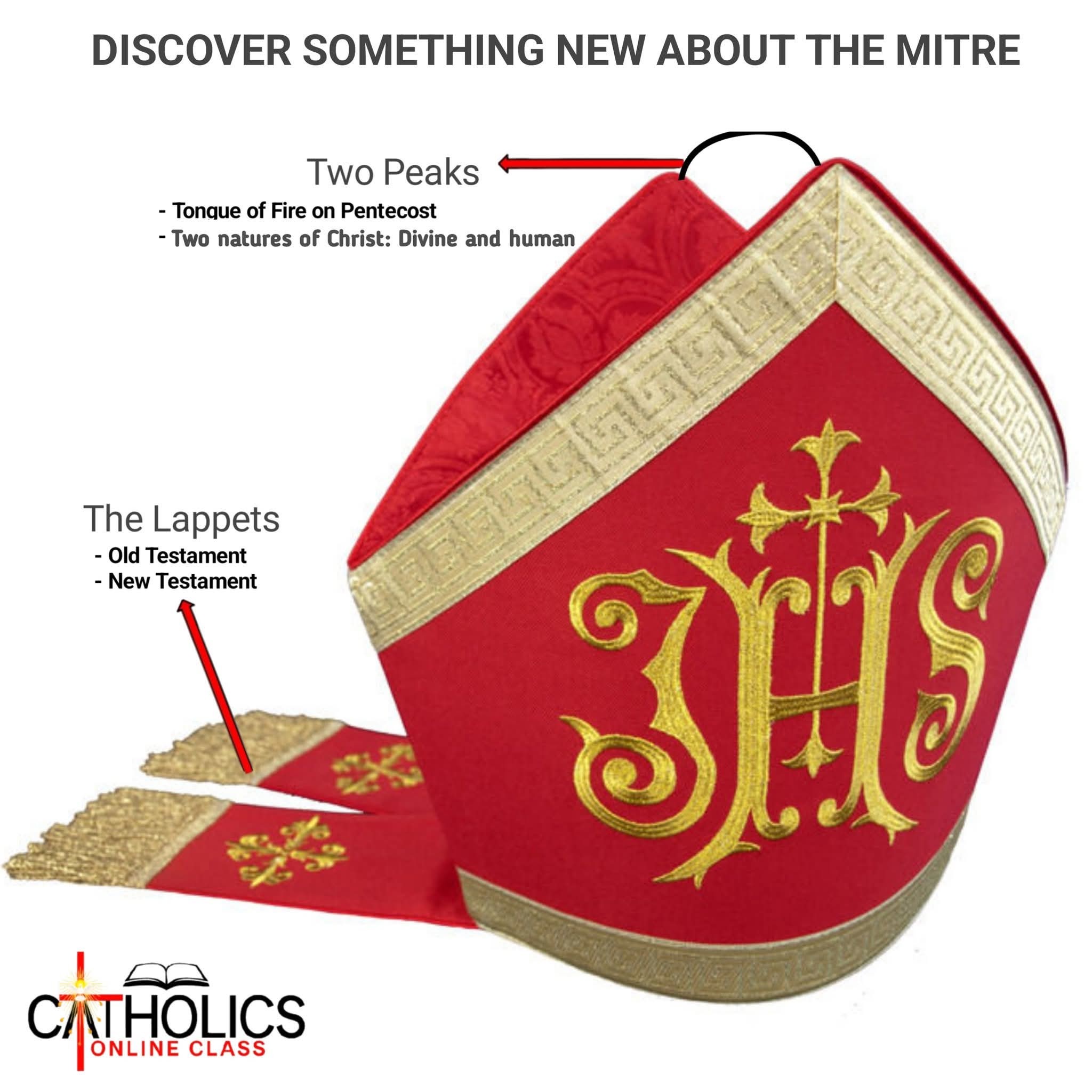 Catholics - 😲DISCOVER SOMETHING NEW ABOUT THE MITRE 🤔 ...