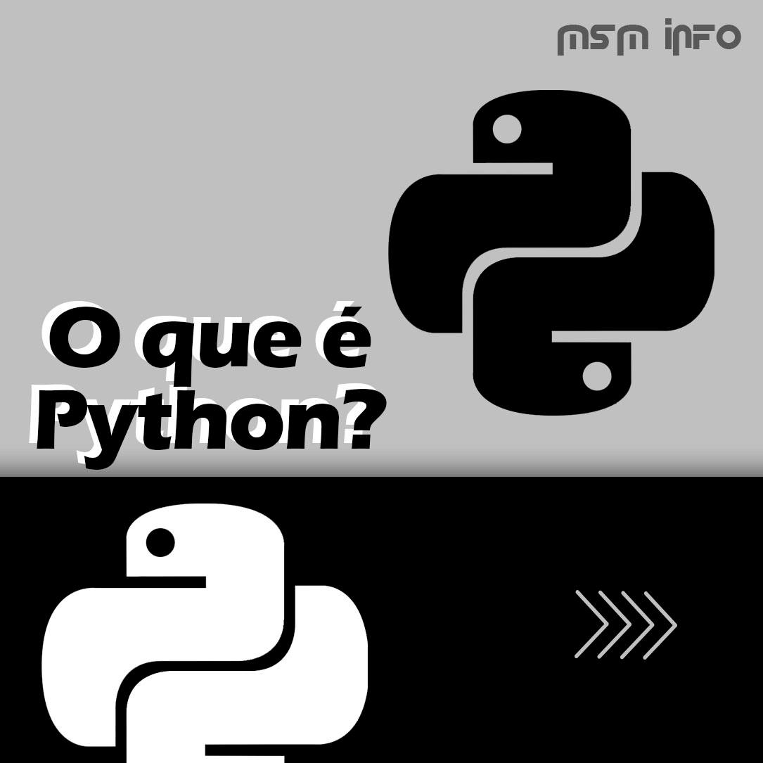 MSM Informática - 🐍🐍 Python é uma das linguagens mais...