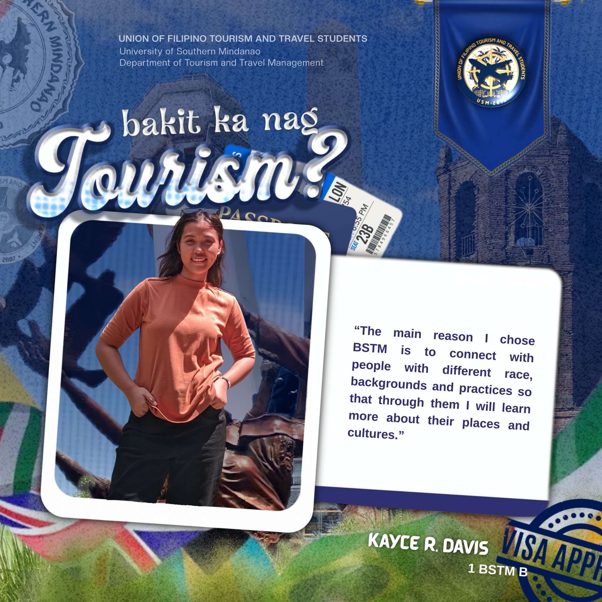 UFT... - UFTTS - Union of Filipino Tourism and Travel Students