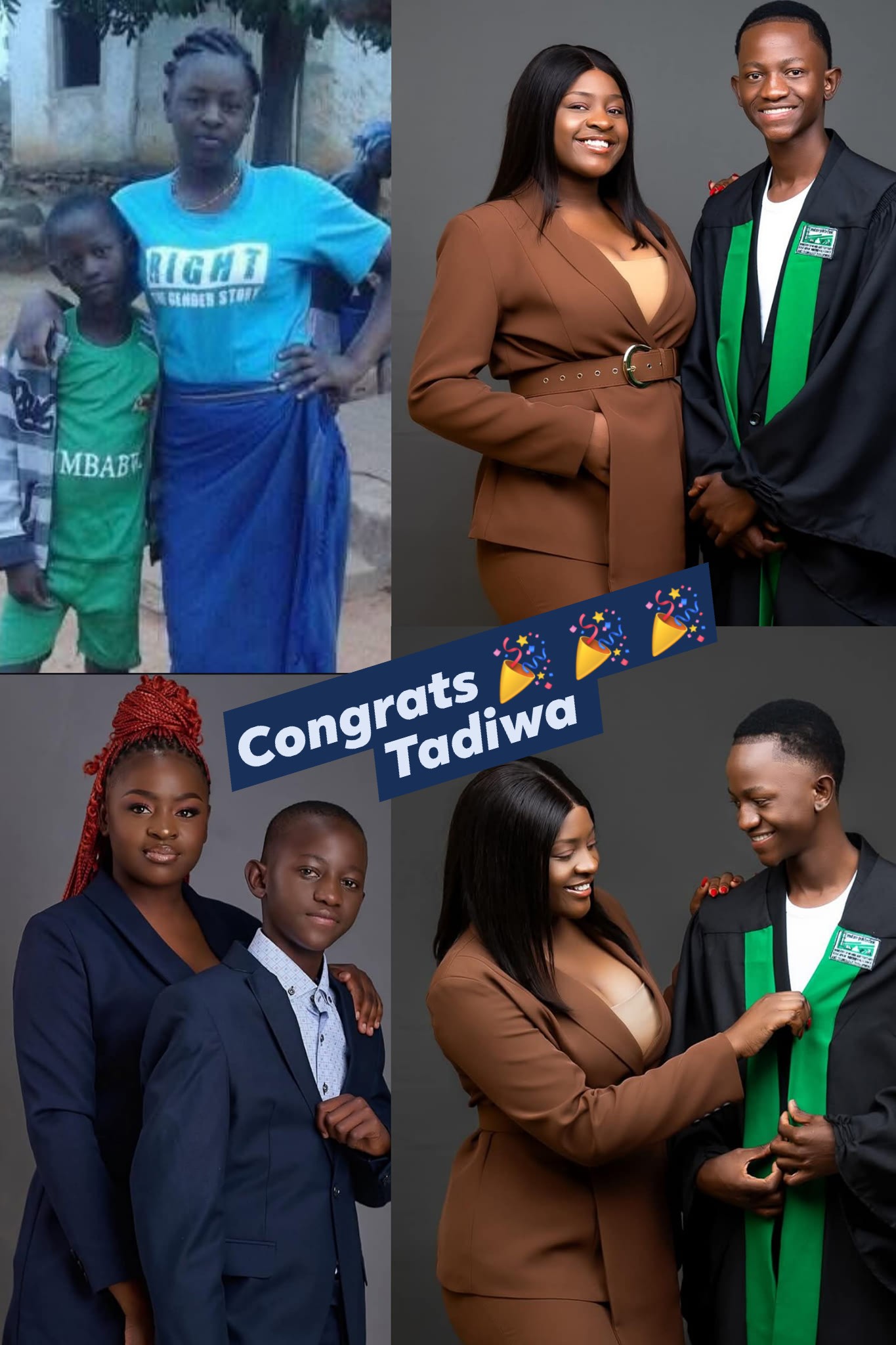 Tabeth - Tadiwa's Graduation goes well for Being Makanika Congrats 🎉 🎉 ...