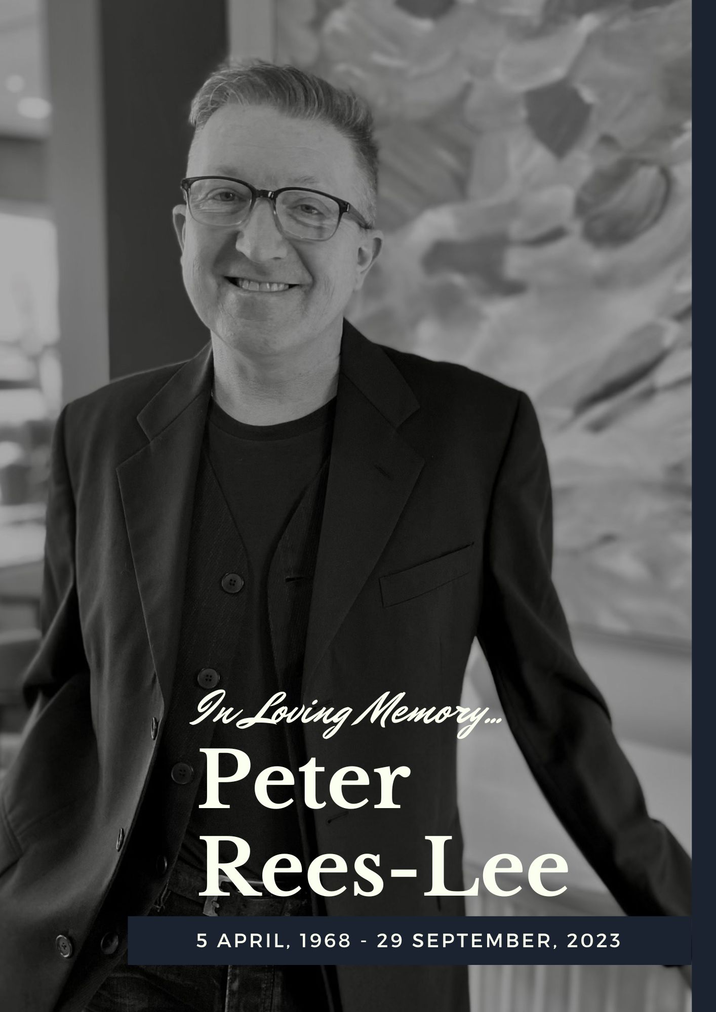 In Loving Memory of Peter Rees-Lee.... - Napier Park Funerals | Facebook