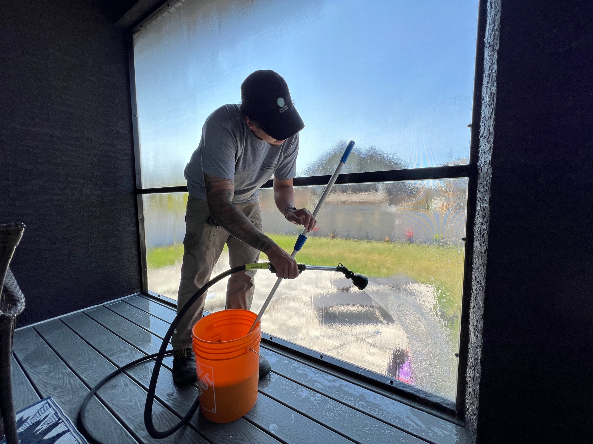Our Sunroom Cleaning... - Boys Next Door Window Cleaning | Facebook