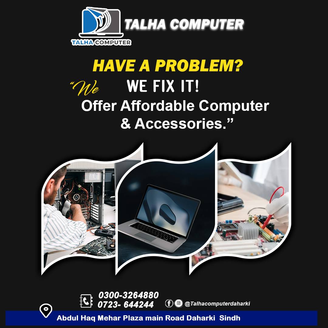 Talha Computer | Ghotki