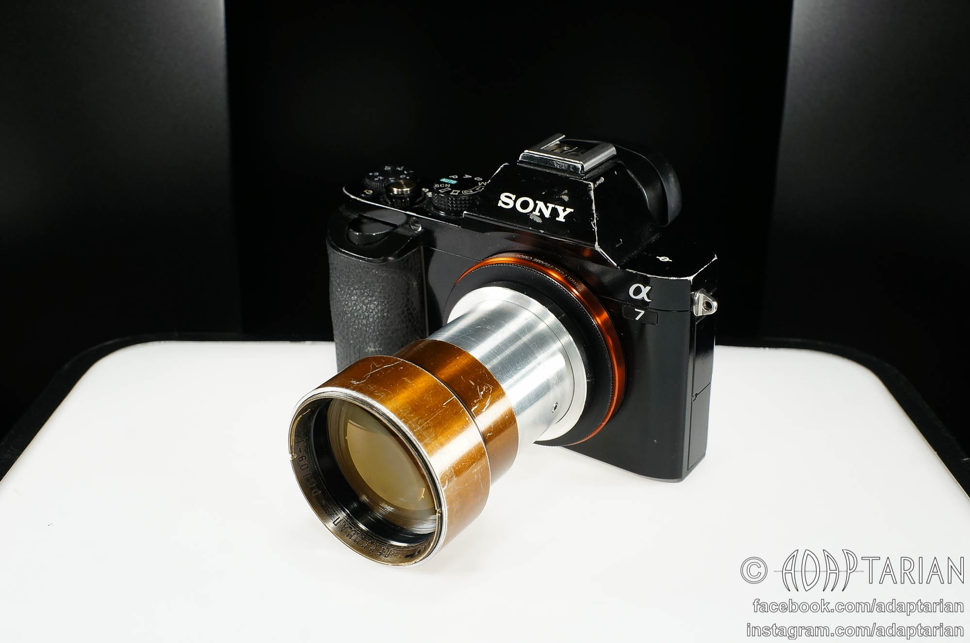Custom made RO-109-1A, 1.2/50 projector lens, integrated with