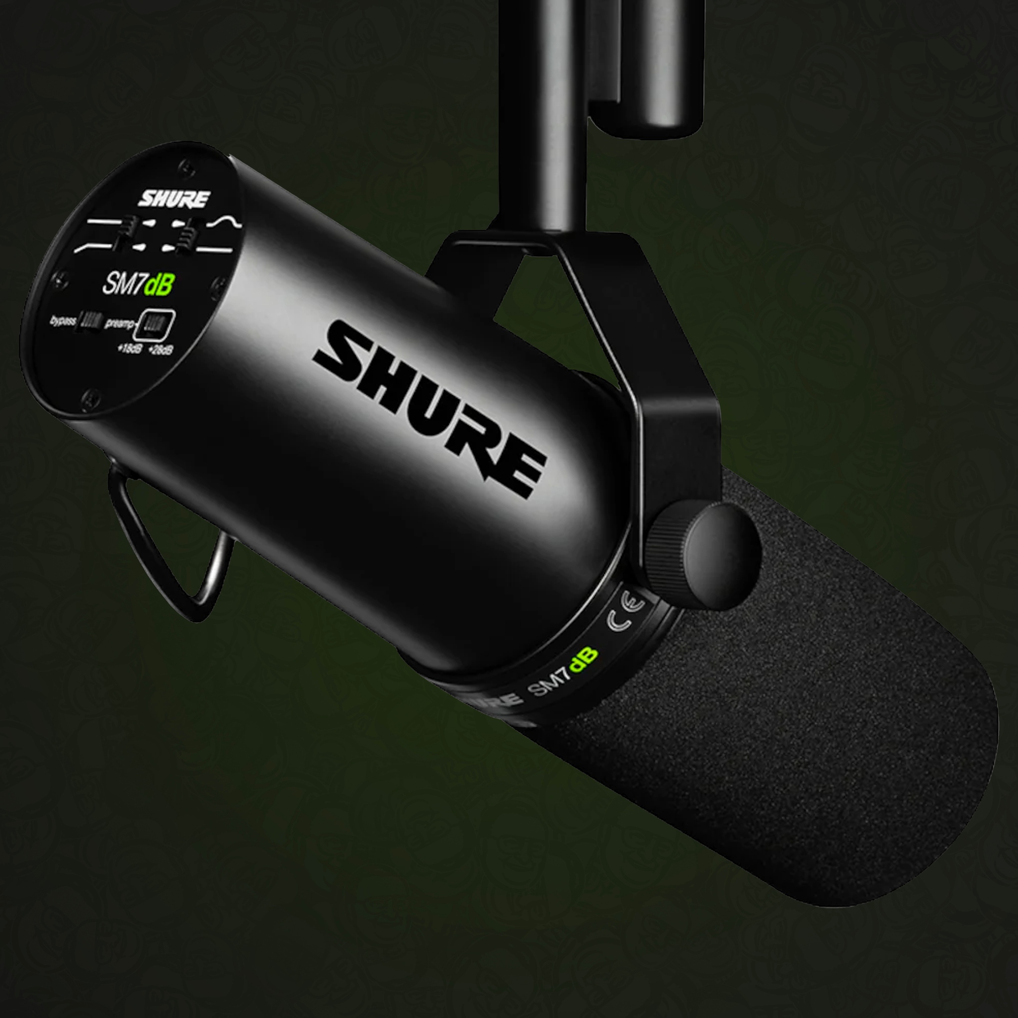 Supreme x Shure MV7+ mic just dropped in that box logo red