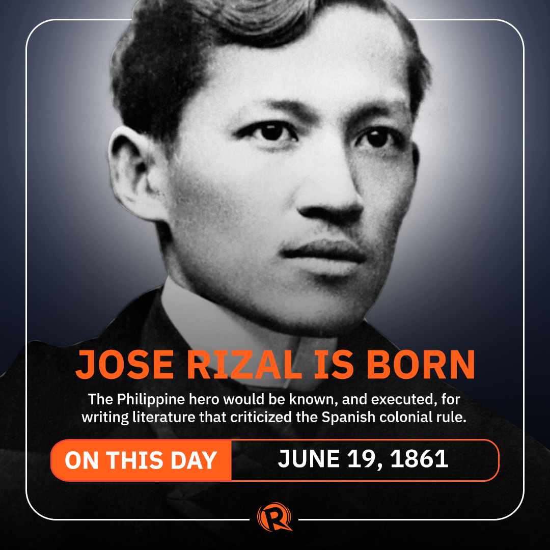 Rappler - #HAPPY_JOSE_RIZAL_DAY! 🖋️ The Philippine hero... | Facebook