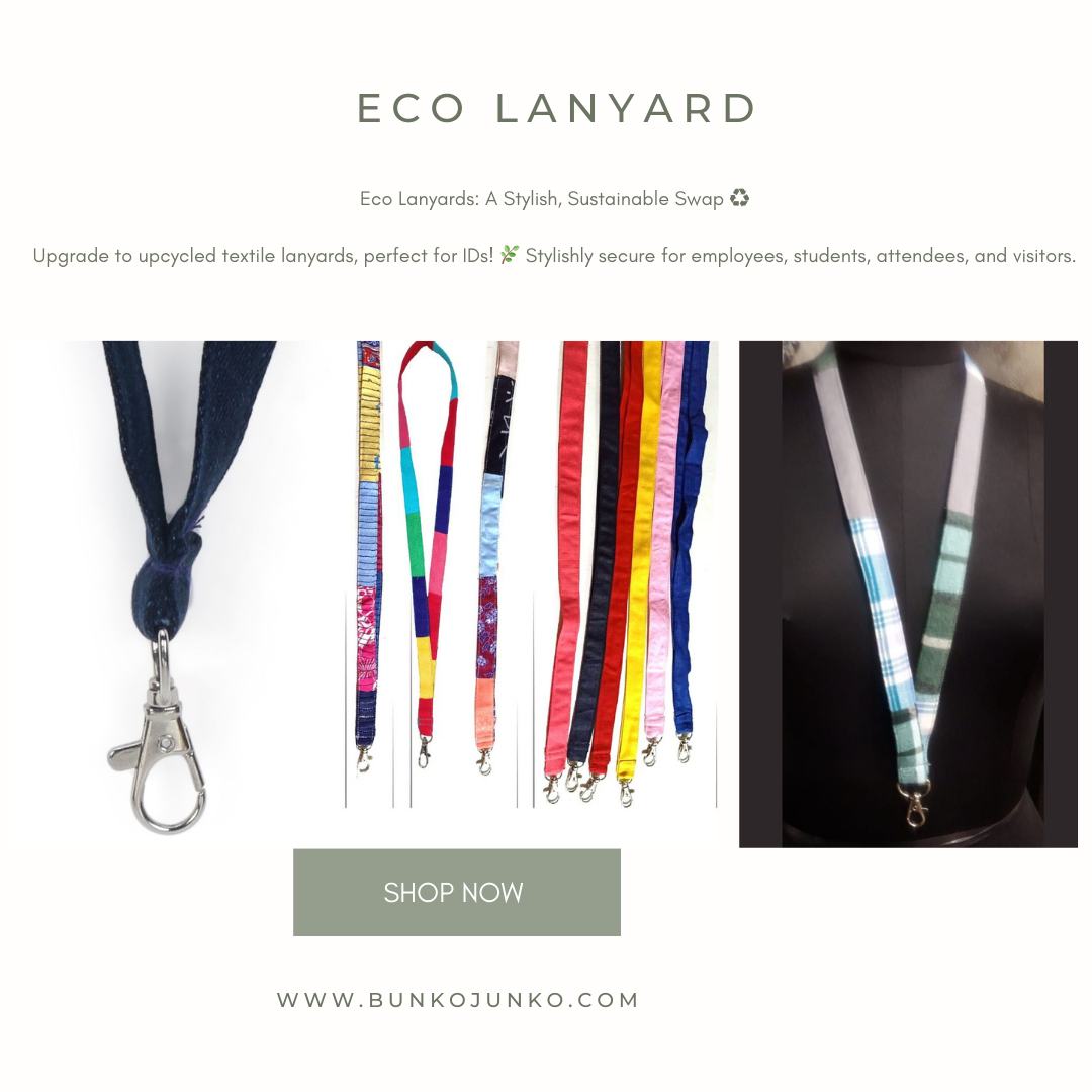 Bunkojunko - Make a sustainable statement with our Eco Lanyards! 🌱 ...