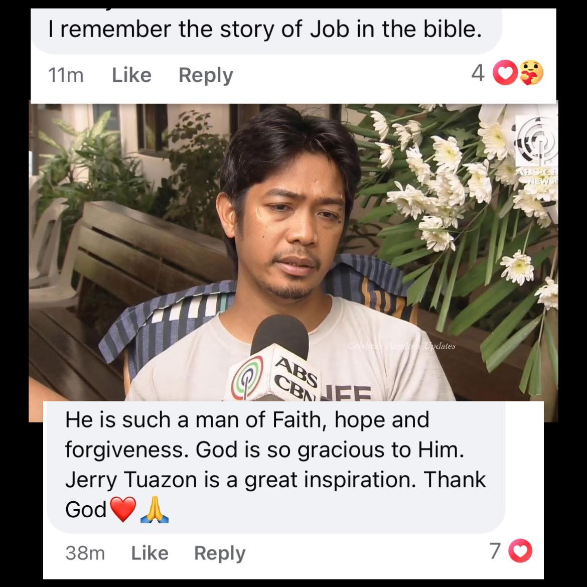 In the midst of unimaginable... - Celebrity Random Updates | Facebook