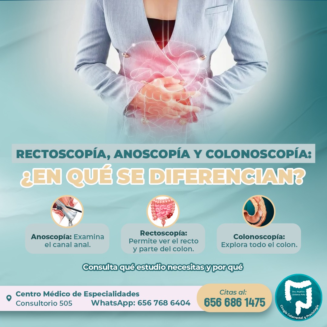 🔍 ¿Rectoscopía, Anoscopía o Colonoscopía? 🩺 ¿Te suenan similares pero ...